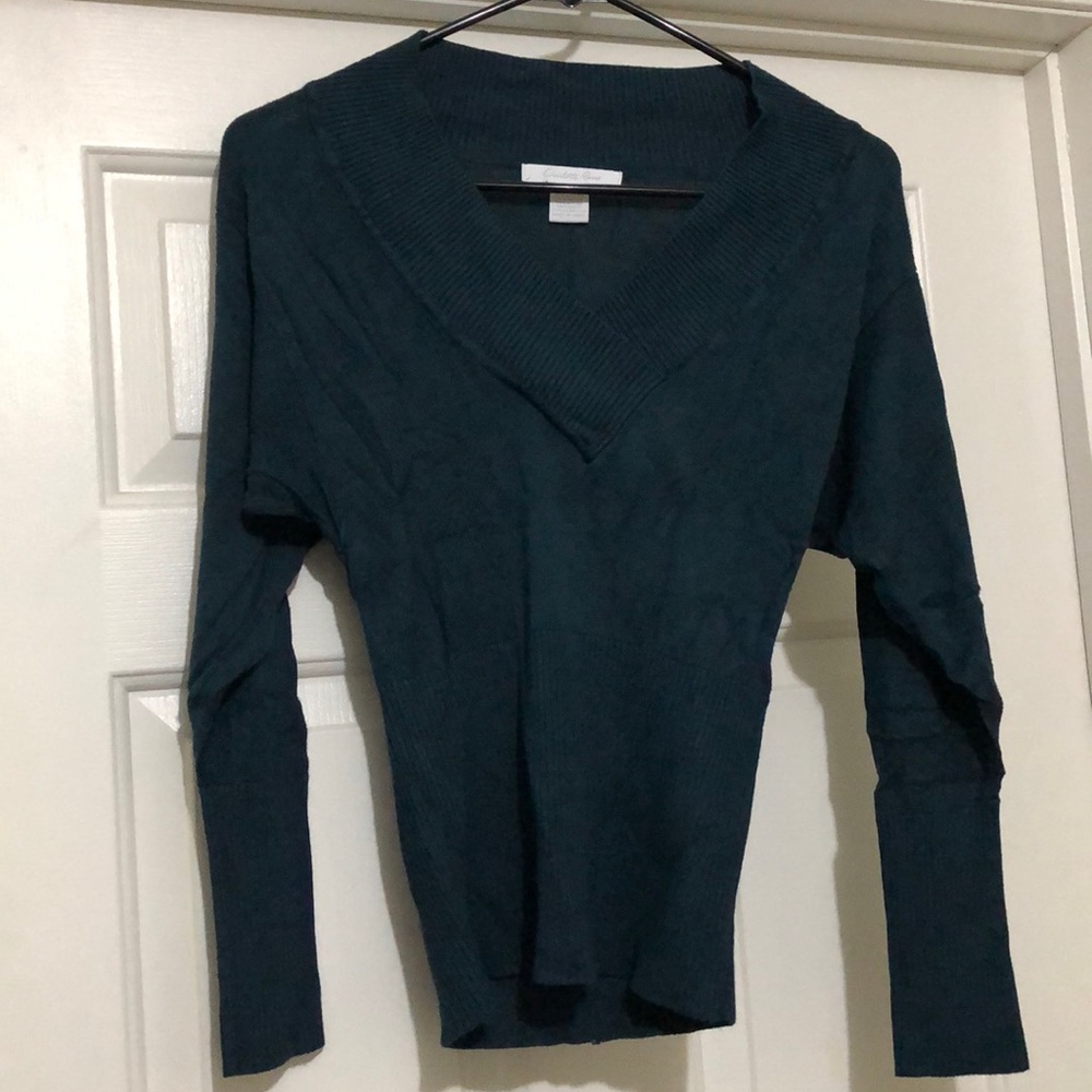 Pretty dark teal sweater